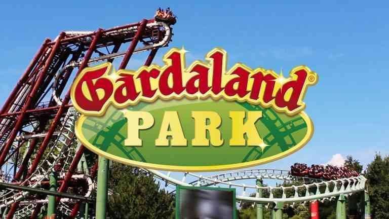 Gardaland theme park in Italy