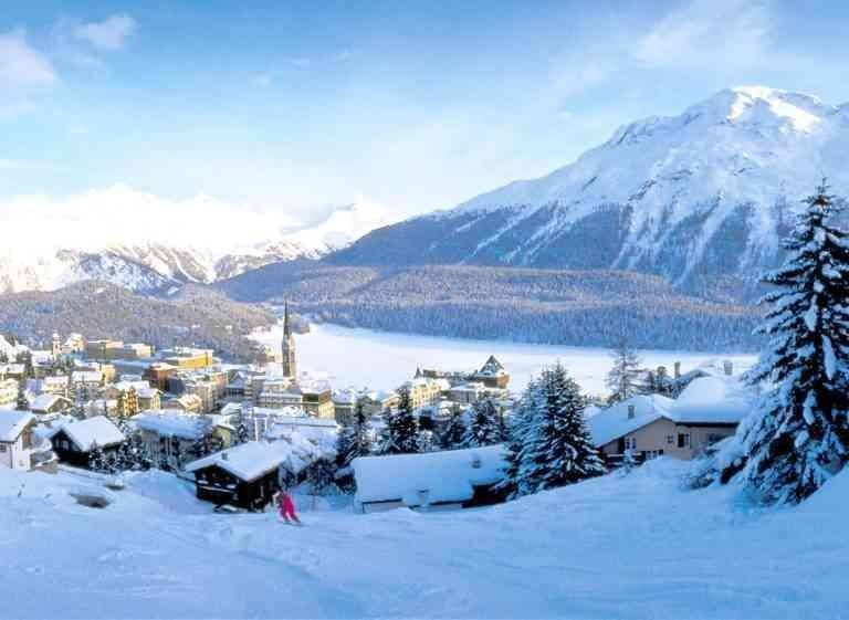 Find out the temperatures and the best times to visit Swiss St. Moritz