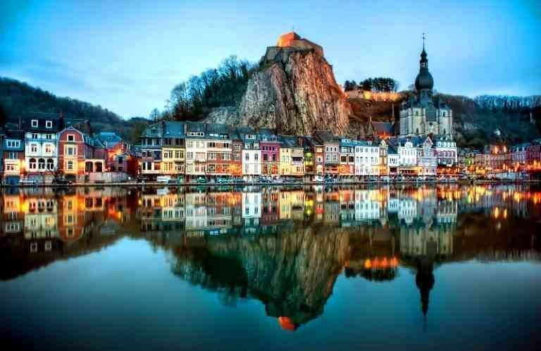 Dinant is home to the most beautiful tourist places in Belgium.