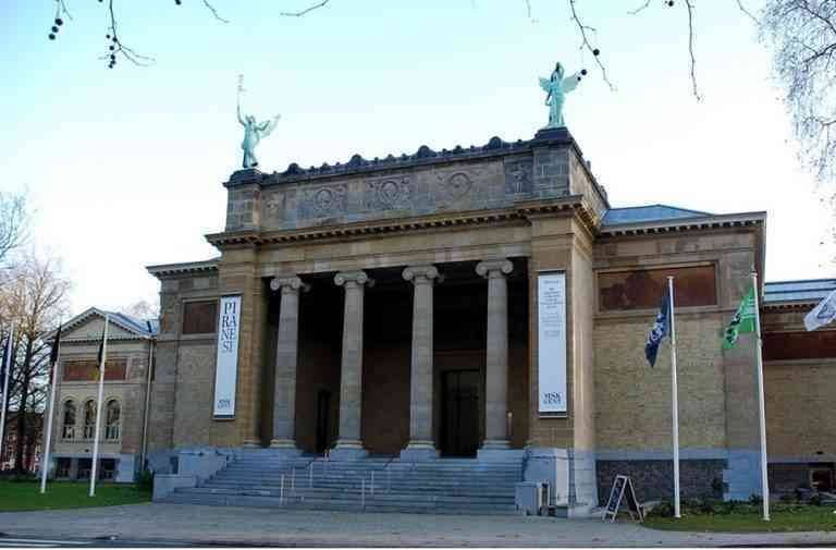 The Museum of "Fine Arts" .. one of the most important museums in Ghent, Belgium.