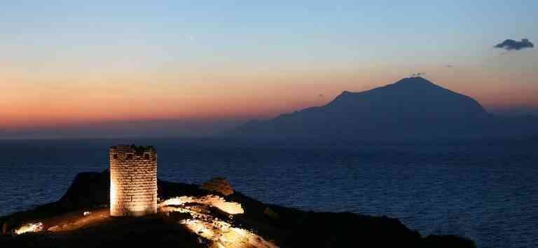 Chios Island Mountains