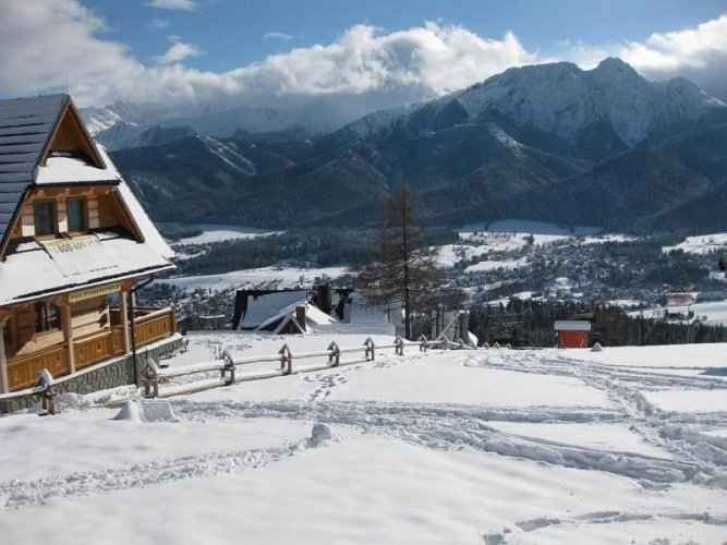 "Mount Geunt" .. one of the most important places of tourism in Zakopane, Poland ..
