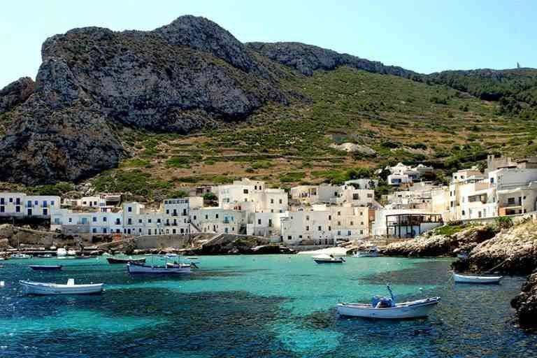 "Beaches" are the best places for tourism on the italyn island of Levanzo.