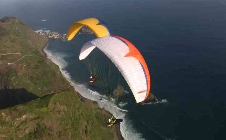   Parachuting