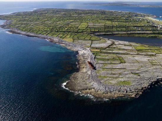 "Ennis Moore" .. one of the most beautiful tourist attractions in the Aran Islands, Ireland ..