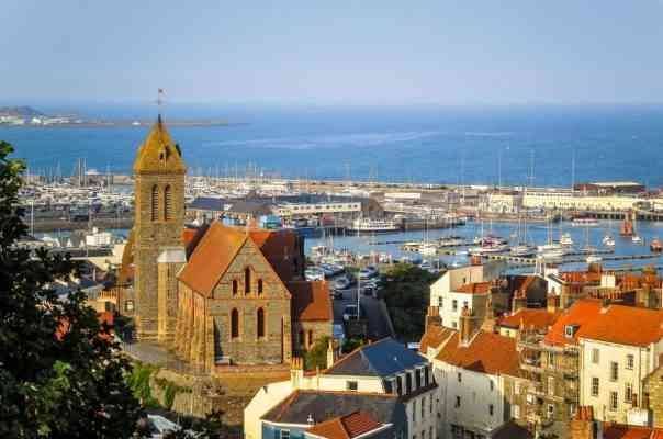 "Guernsey" .. one of the most beautiful tourist places in the British Channel Islands ..