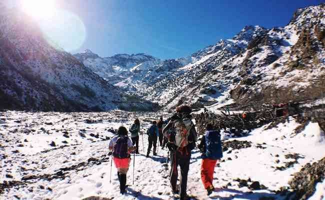 "The rise of Mount Toubkal" ... one of the best tourist activities in Morocco ...