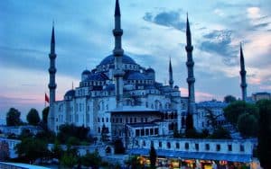 the blue Mosque