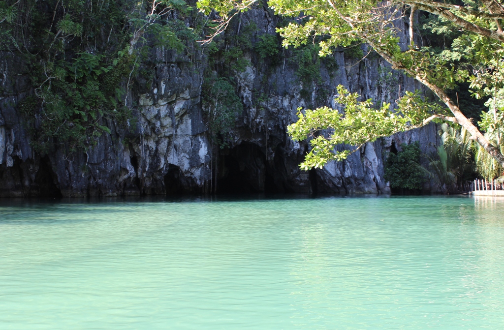Lower Puerto Princesa River in the Philippines