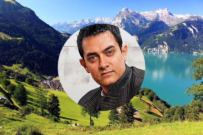 Likewise Aamir Khan is Switzerland's favorite