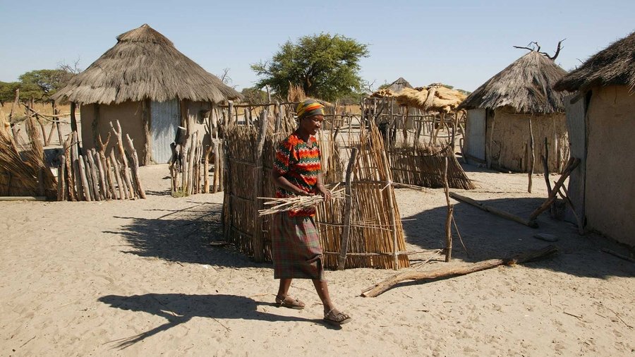 The indigenous people of Botswana