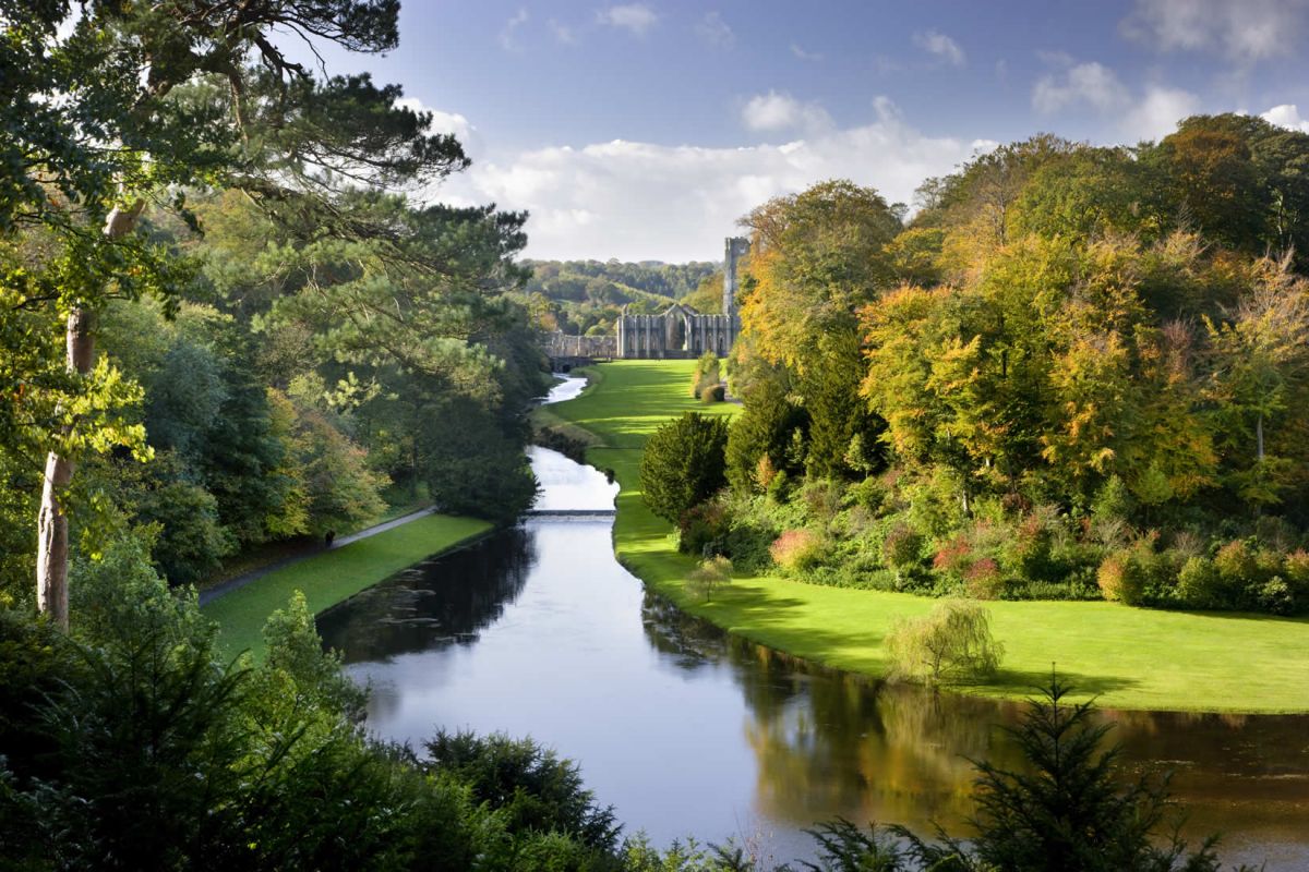 Fountains Abbey and Studley Royal Water Garden, North Yorkshire