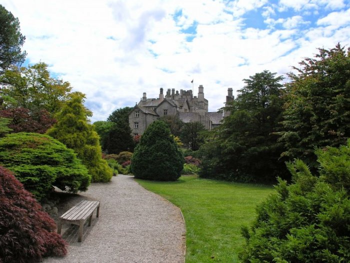 Sizergh Castle Park in Cumbria