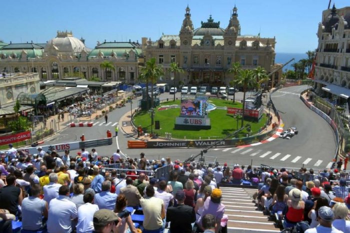 Car racing in Monaco