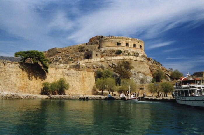 The old castle in Crete