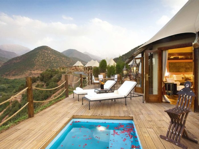 From Kabash Tamadot Resort in the Moroccan Atlas Mountains