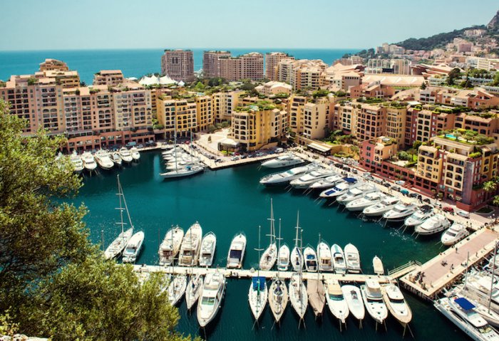 Fontvieille harbor .. the headquarters of the wealthy