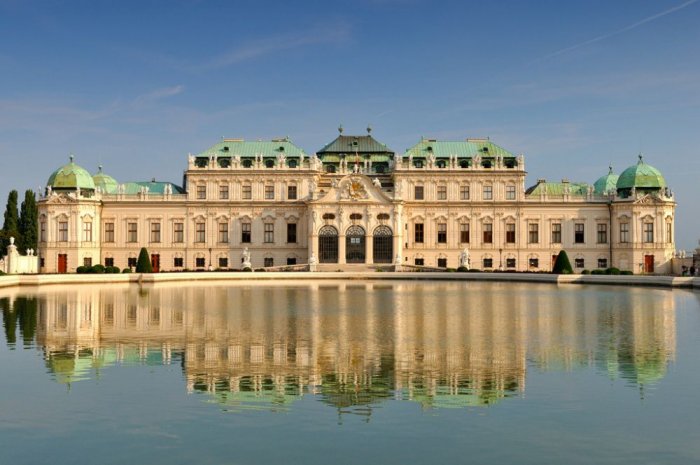The Belvedere summarizes the history of Vienna