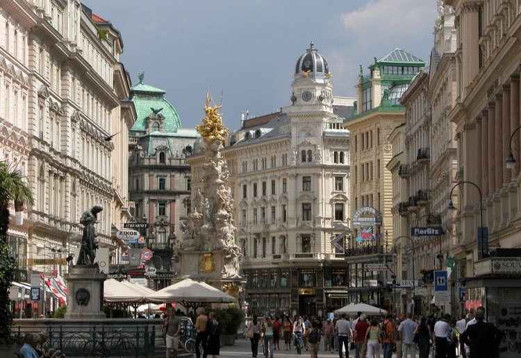 Graben .. the most famous street of Vienna