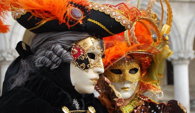 Venice Carnival in Italy