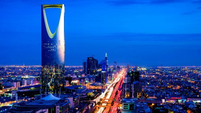 The capital, Riyadh