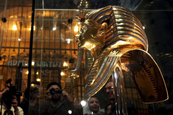 The treasures of Tutankhamun are among the most important holdings of the Egyptian Museum
