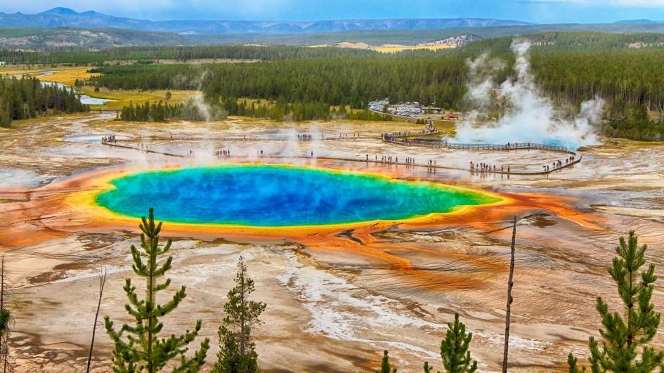 From Yellowstone Park