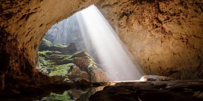 The caves attract tourists in Saudi Arabia