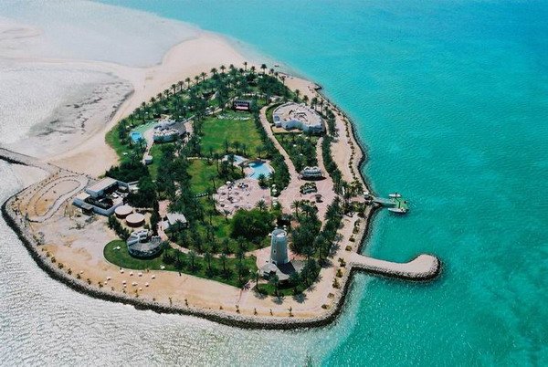 Palm Island in Qatar is an amusement park for all families