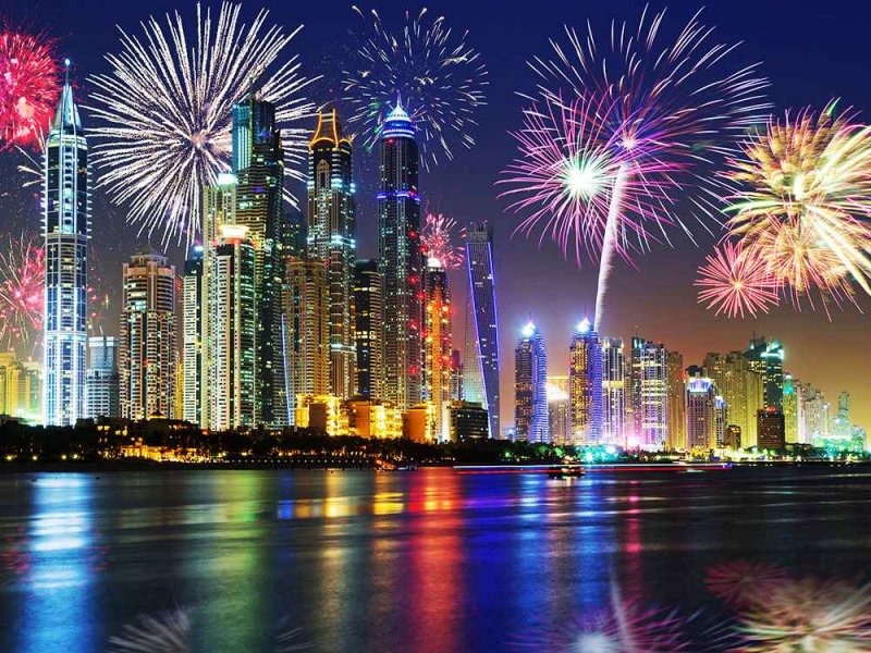 Dubai celebrations for New Year's Eve