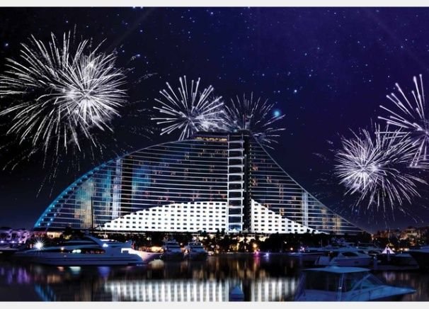 New Year's Eve at Jumeirah Beach