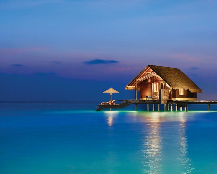 A stunning paradise in the Maldives