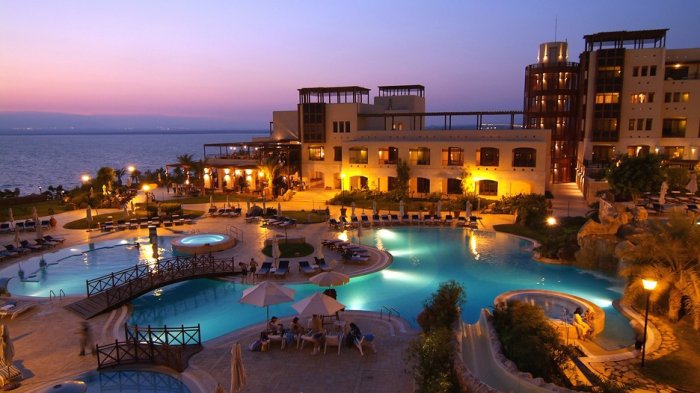 One of the Dead Sea resorts