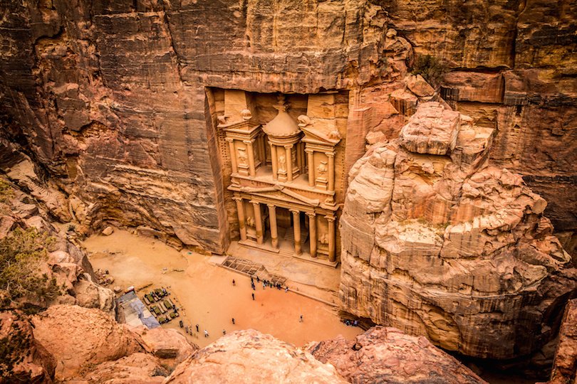 A scene from the Red City, Petra