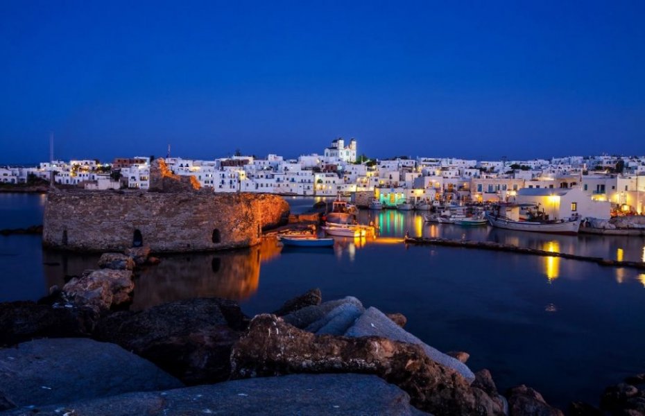 The Greek island of Paros is a favorite tourist destination for many tourists
