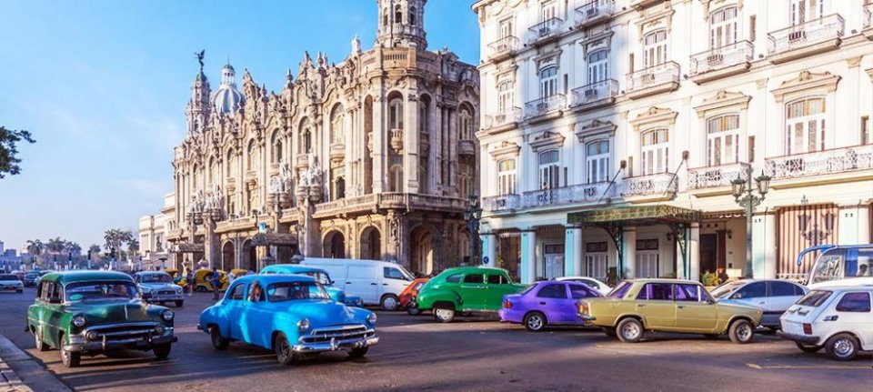 From Havana the colorful city