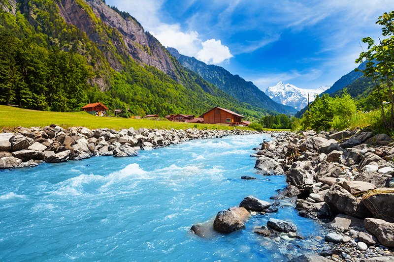 Switzerland .. a picturesque nature suitable for families