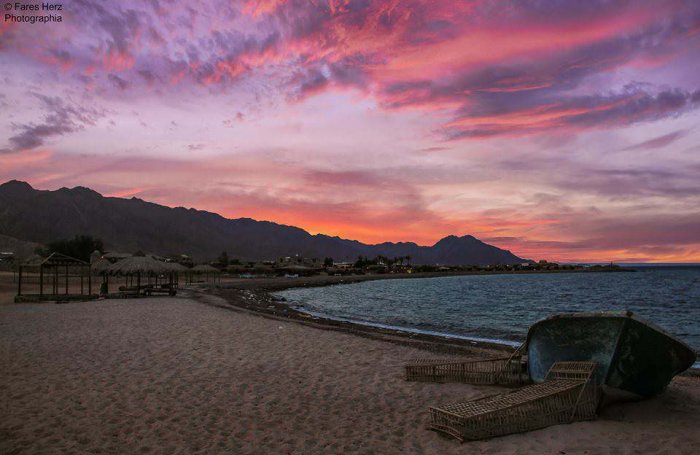 The beauty of nature in Nuweiba
