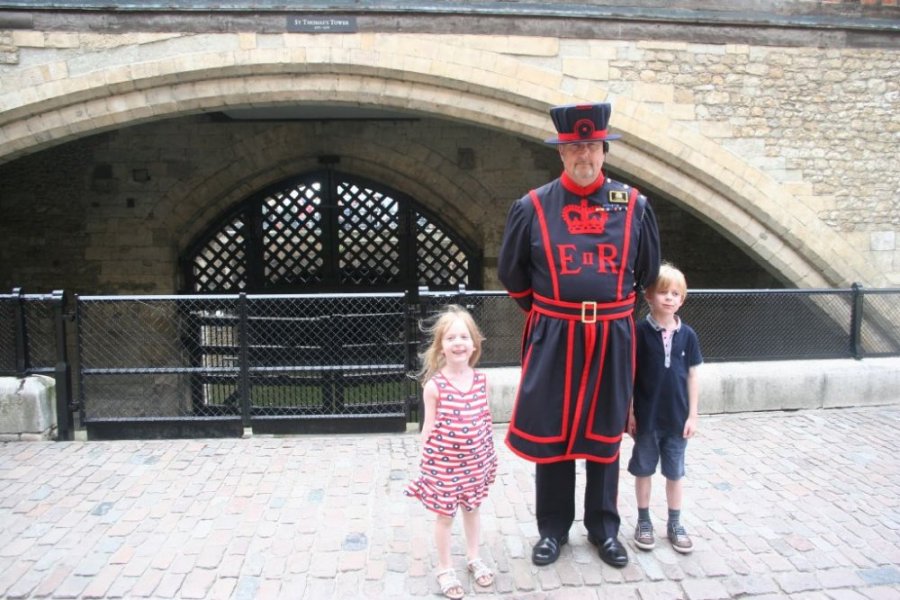 London Tower and Tower Bridge are children's favorite attractions