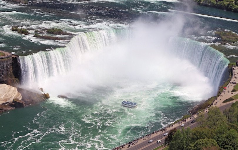 American section of Niagara Falls