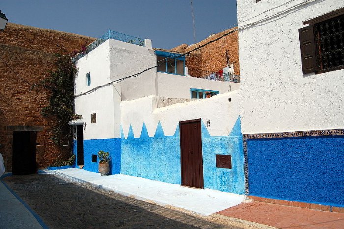 The Kasbah of the Udayas is one of the most famous historical districts in Rabat.