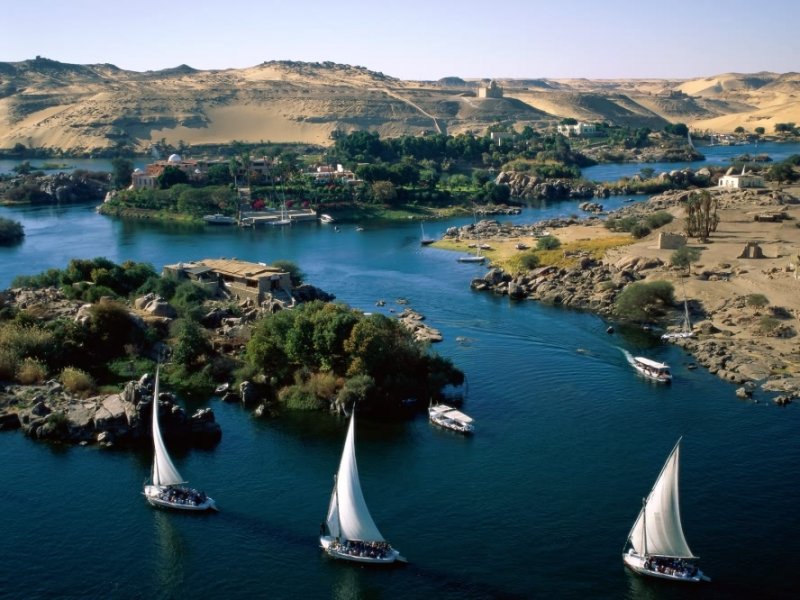 The charming Nile in Nubia