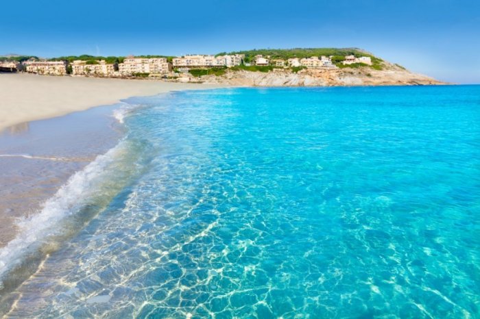 Pure water in Majorca, Balearic Islands.