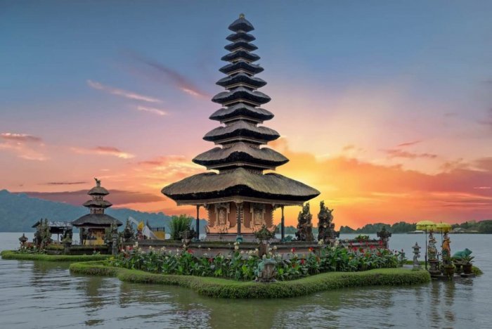 Unique landmarks in Bali
