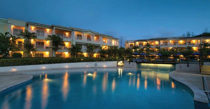 On the west coast of Barbados you will find a distinctive group of five-star hotels overlooking beautiful beaches