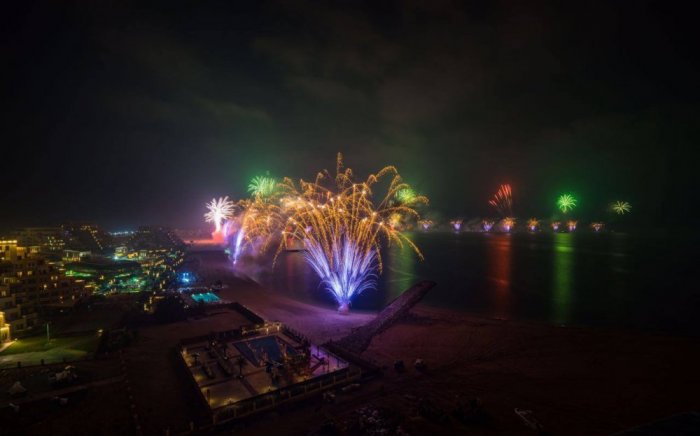 Celebrations on Al Marjan Island in Ras Al Khaimah