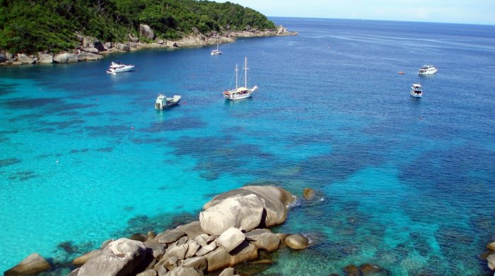 Similan Islands is one of the most beautiful tourist and beach destinations in