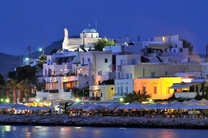 Parikia is located on the western side of Paros Island and is the island's capital and main port