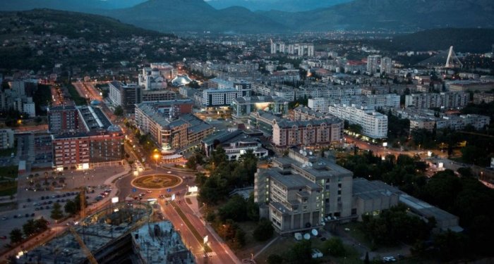 The capital city of Podgorica