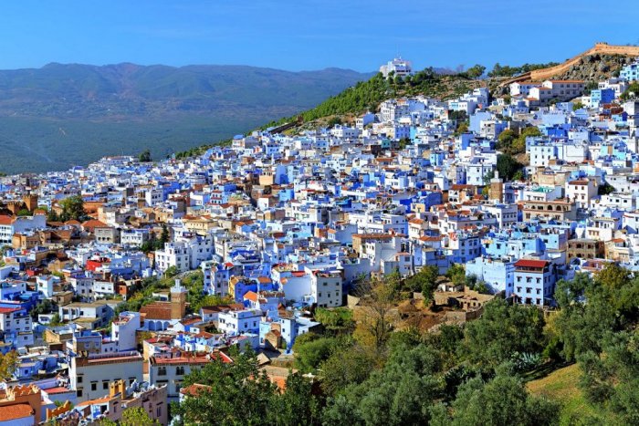 The beauty of the city of Chefchaouen